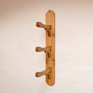Zadel kapstok met 3 haken